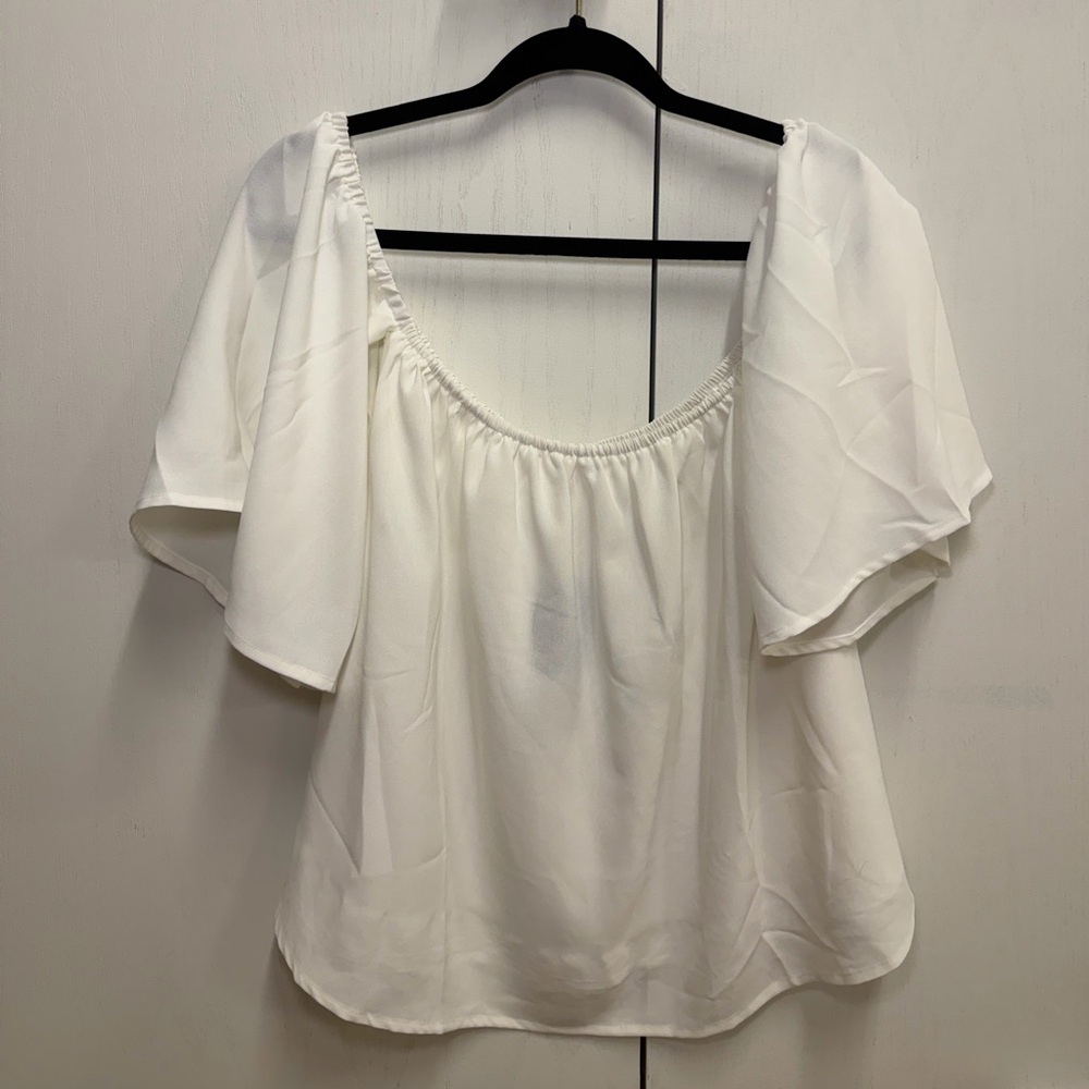Elegant White Women's Top